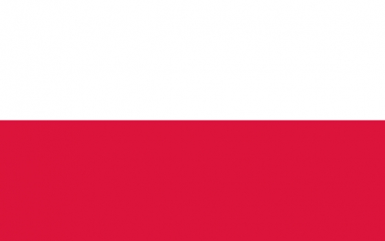 标准版波兰国旗图片素材