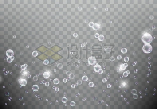 各种气泡水泡效果939705png矢量图片素材