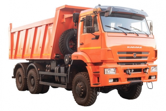 橙色的渣土车自卸卡车330332png图片素材
