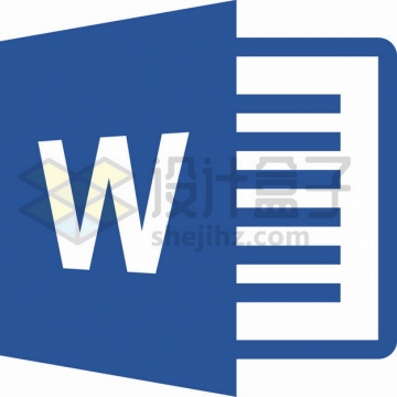 微软office Word logo标志icon图标png图片素材