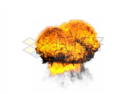 爆炸产生的火球436572psd/png图片素材