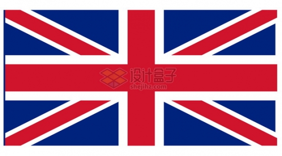 标准版英国国旗米字旗图案png图片素材
