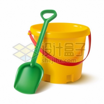 铲子和水桶儿童塑料玩具沙滩玩具261658 png图片素材