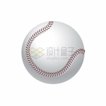 逼真的3D立体棒球体育球类png图片素材