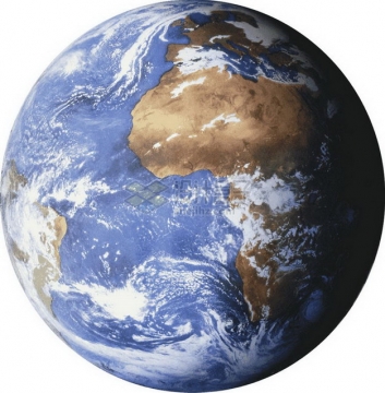 高清谷歌地球可以看到非洲大陆和南大西洋png图片免抠素材
