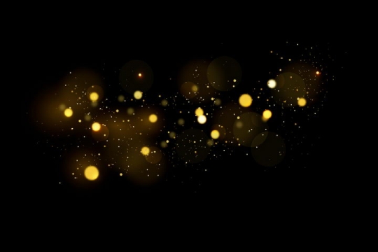 金色宇宙星空星光光晕光斑效果图片免抠矢量图素材