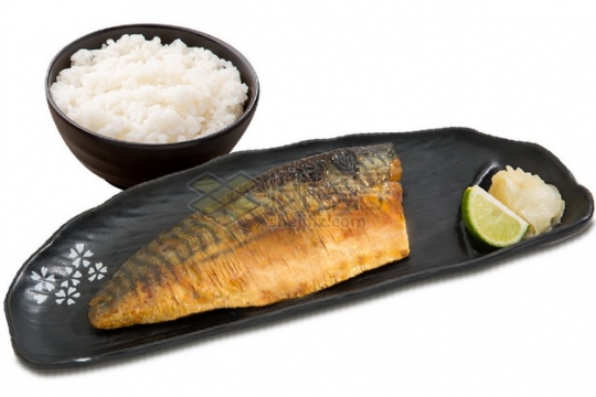 和风酱烧鲭鱼日式料理png图片素材