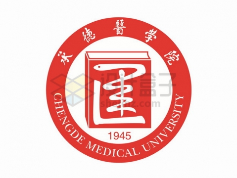 承德医学院校徽logo标志png图片素材