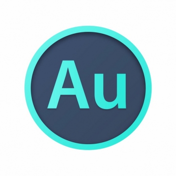 adobe设计软件的AU图标logo圆形标志263600图片免抠素材