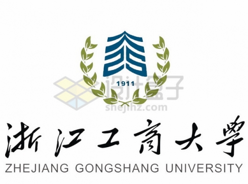 浙江工商大学校徽logo标志png图片素材
