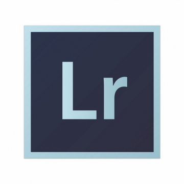 adobe设计软件的LR图标logo方形标志250329图片免抠素材