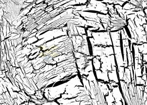 干裂龟裂的土地黑色裂纹裂缝图案787435png图片素材