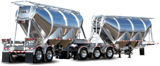 分体式槽罐车油罐车危险品运输卡车拖车648751png图片素材