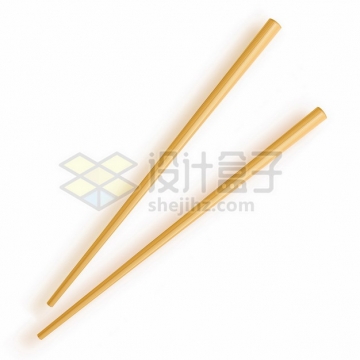 逼真的竹筷子285627png图片素材