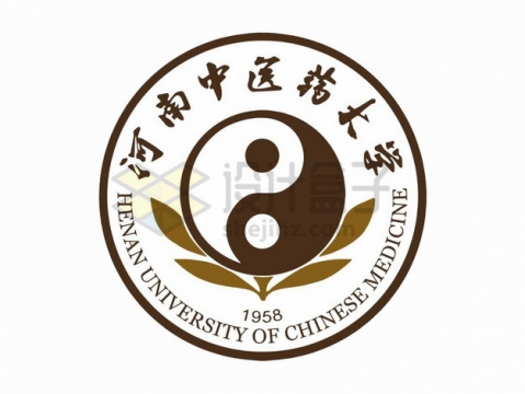 河南中医药大学校徽logo标志png图片素材