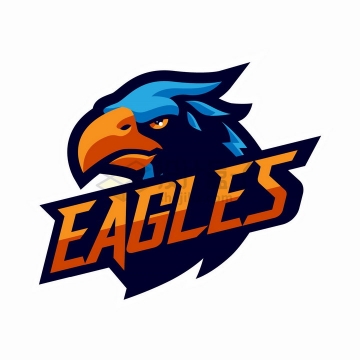 冷静的老鹰logo设计png图片免抠矢量素材