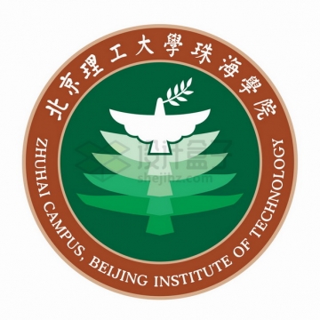 北京理工大学珠海学院 logo校徽标志png图片素材