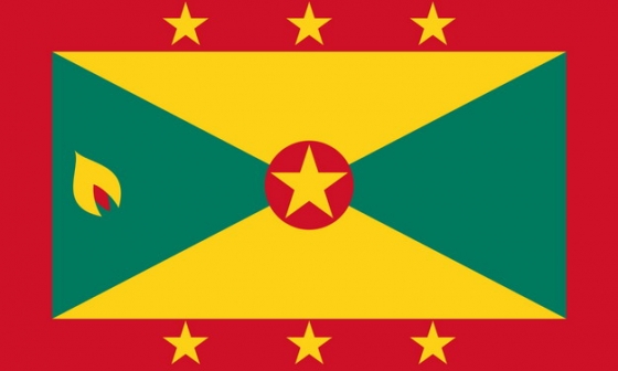 标准版格林纳达国旗图片素材