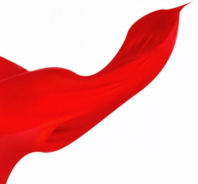 飘舞的红色绸缎面丝绸红旗装饰546573png图片素材
