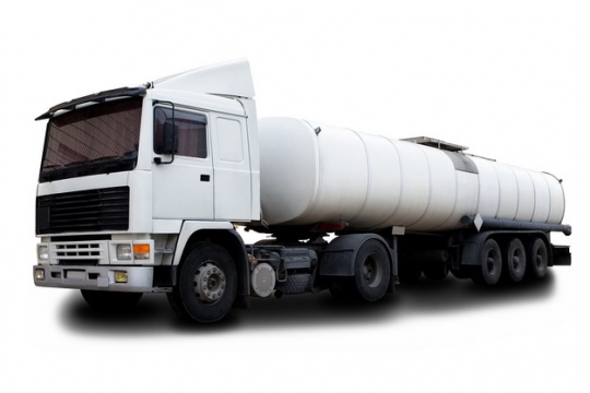 白色槽罐车油罐车危险品运输卡车特种运输车600906png图片素材