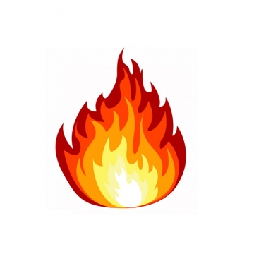 一款燃烧的火焰火苗效果图案319987png图片素材