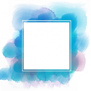 彩色涂鸦背景和方形边框文本框信息框615879png图片素材