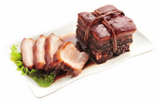 一碗美味的杭州东坡肉png图片免抠素材