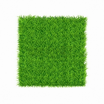 青草组成的草坪方格标题框文本框png图片免抠矢量素材
