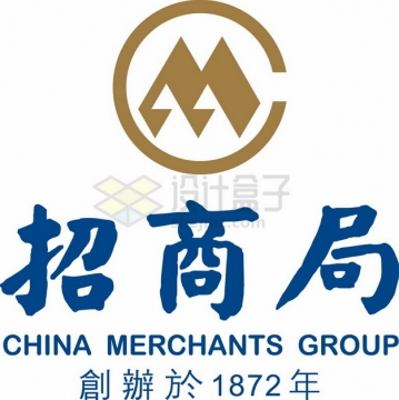 带文字招商局logo世界中国500强企业标志png图片素材