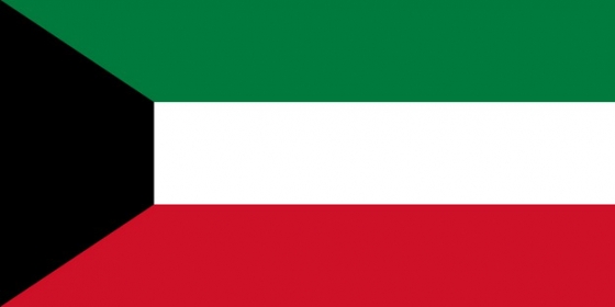 标准版科威特国旗图片素材
