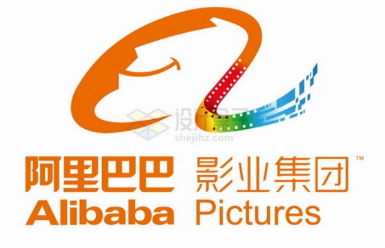 阿里巴巴影业集团logo标志png图片素材