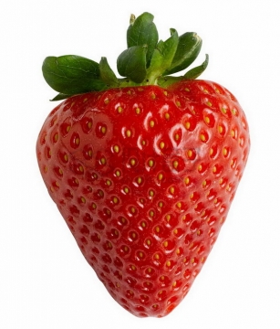 高清红色的春旭草莓png图片素材