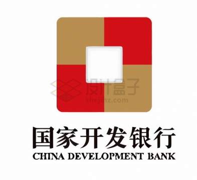竖版国家开发银行logo世界中国500强企业标志png图片素材