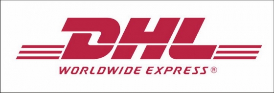 红色快递公司DHL世界品牌500强logo标志png图片免抠素材